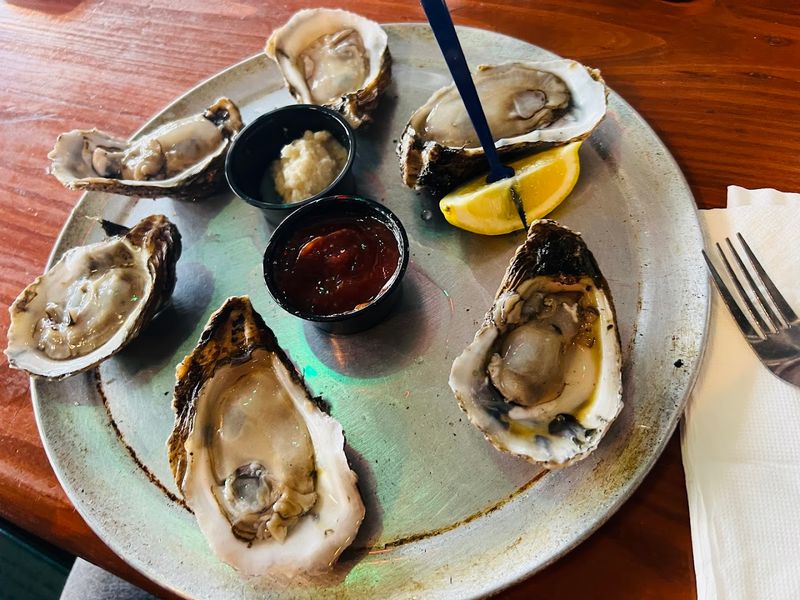 Fresh Raw Oysters on the Half Shell