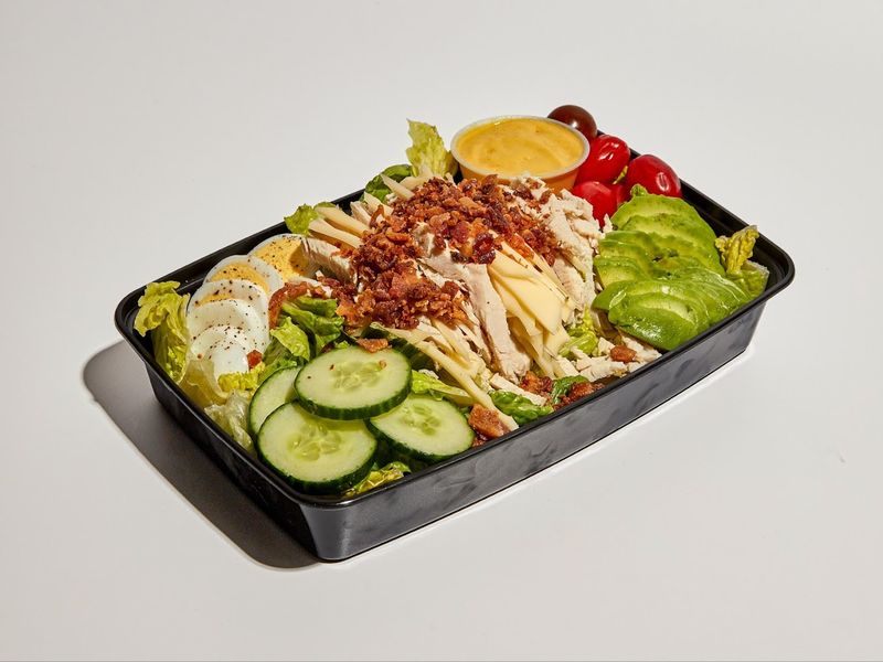 Fresh Salads With Generous Dressing — A Rare Find Fresh Salads With Generous Dressing — A Rare Find