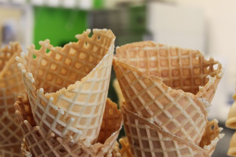 Fresh Waffle Cones Baked Right In-House