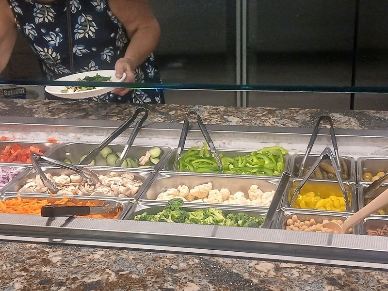 Fresh and Fully Loaded Salad Bar