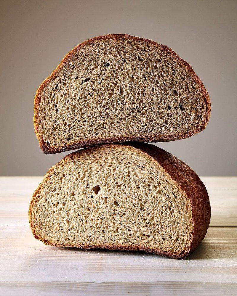 Freshly Baked Rye Bread from the Bakehouse