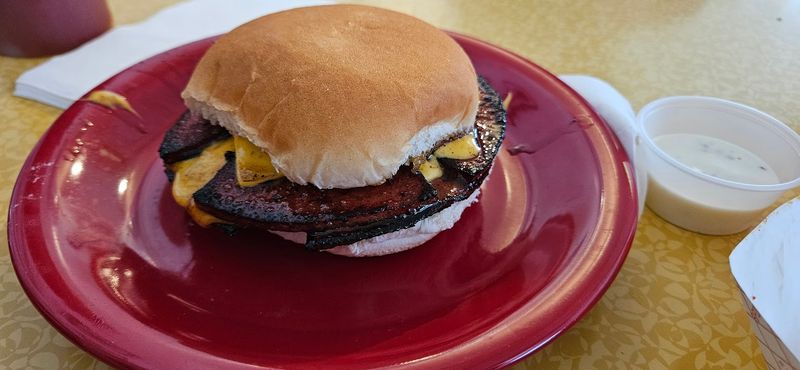 Fried Bologna Sandwich