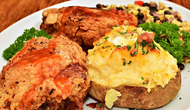 Fried Chicken with Sides