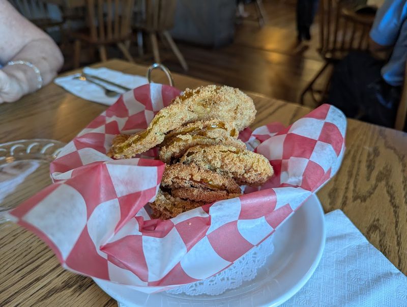 Fried Green Tomatoes as a Starter