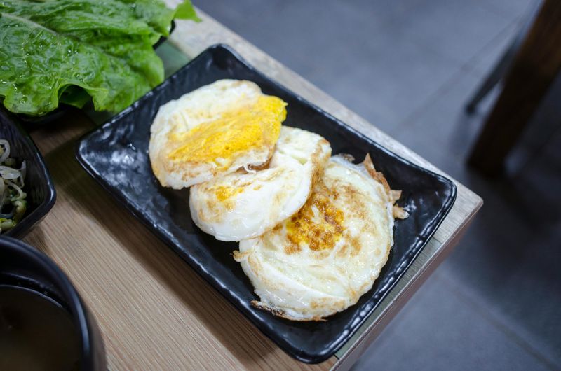Fried eggs