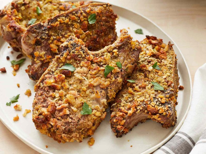 Fried pork chops