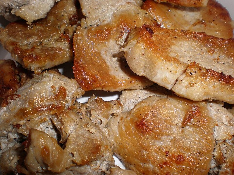 Fried pork chops