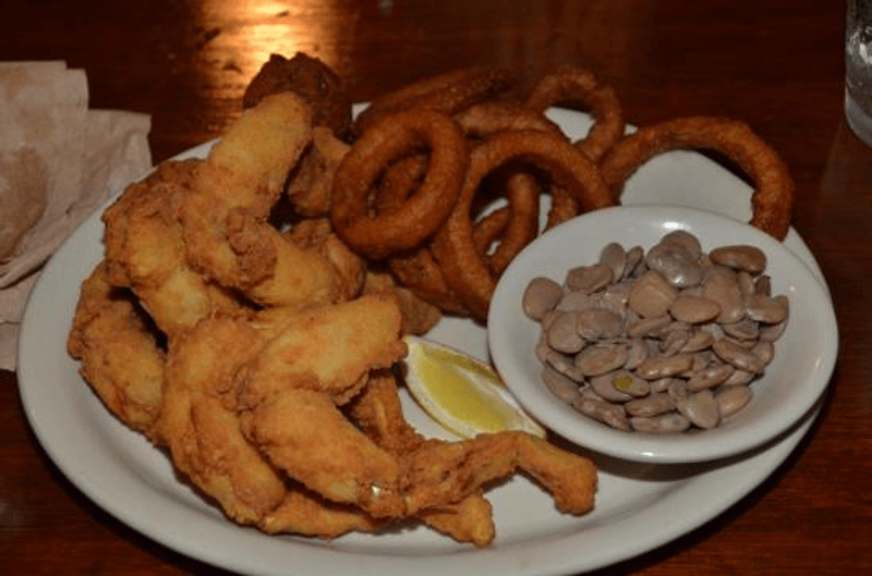 Frog Legs and Gator — Old Florida on a Plate