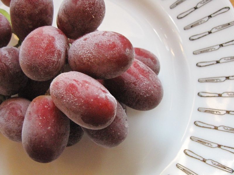 Frozen Grapes