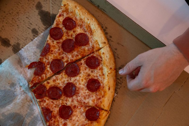 Frozen pizza