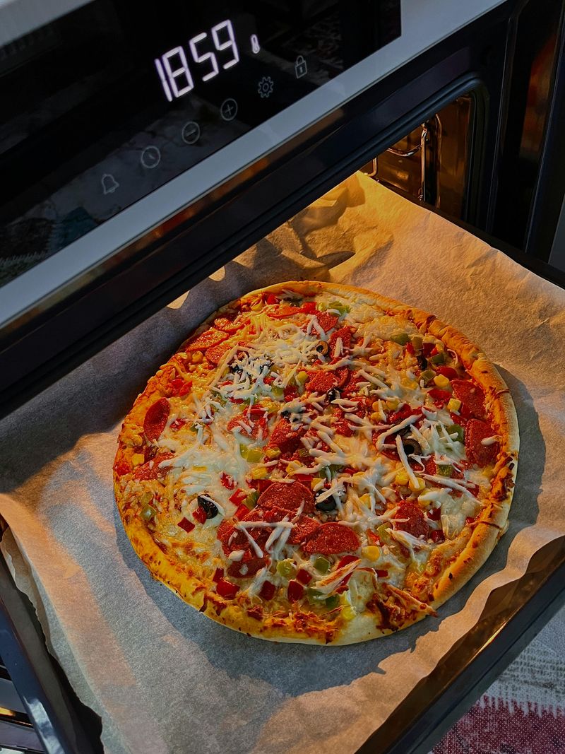 Frozen pizza