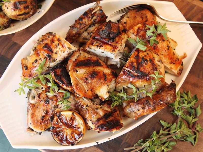 Garlic oregano chicken