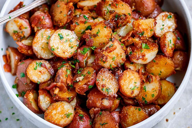 Garlic parmesan potatoes