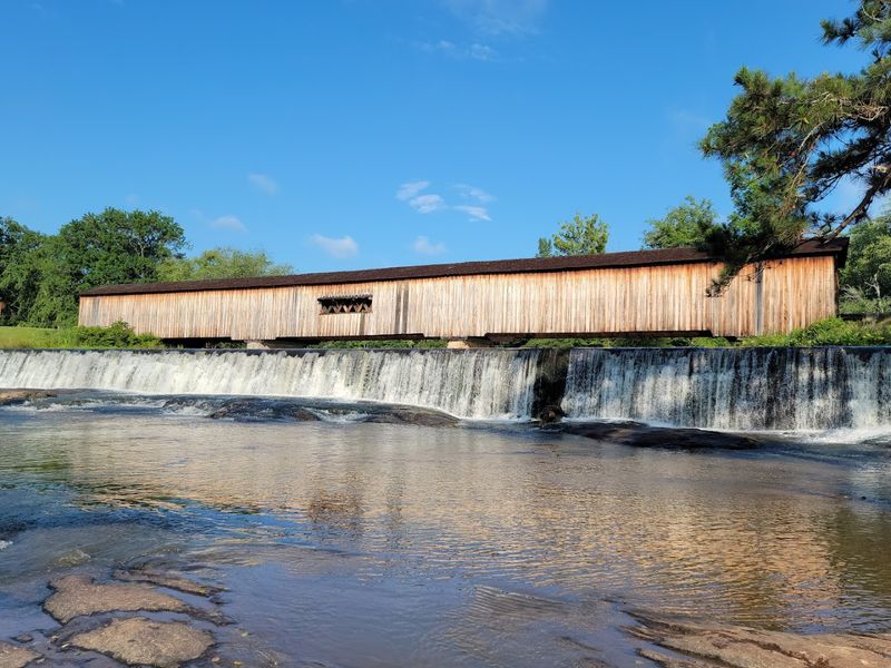 Georgia's Longest Covered Wooden Bridge