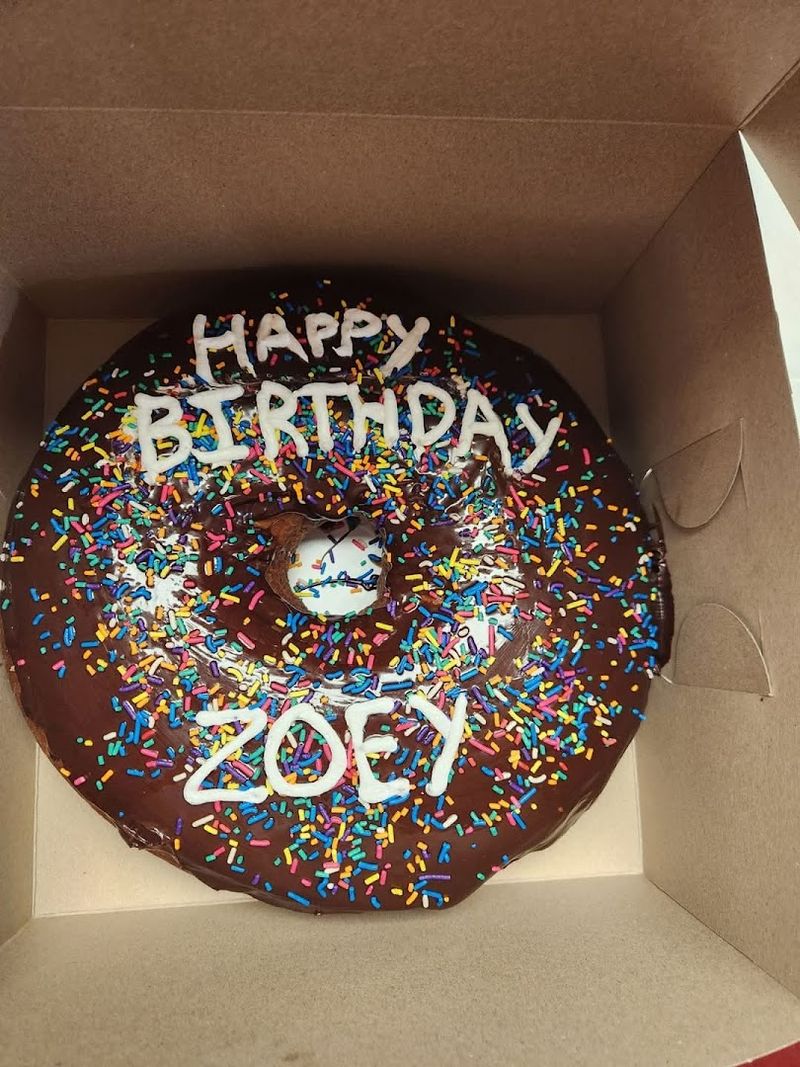 Giant Cake Donuts for Birthdays and Celebrations