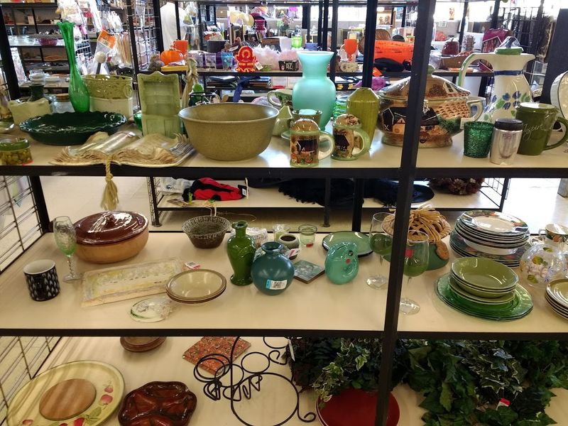 Glassware and Home Goods Hidden Among the Aisles