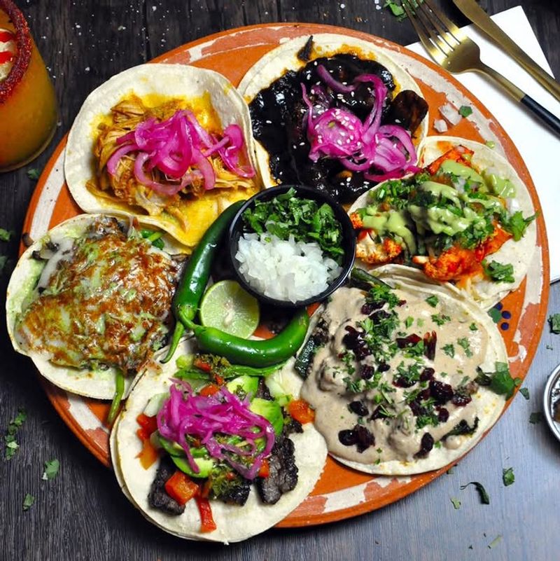 Gourmet tacos