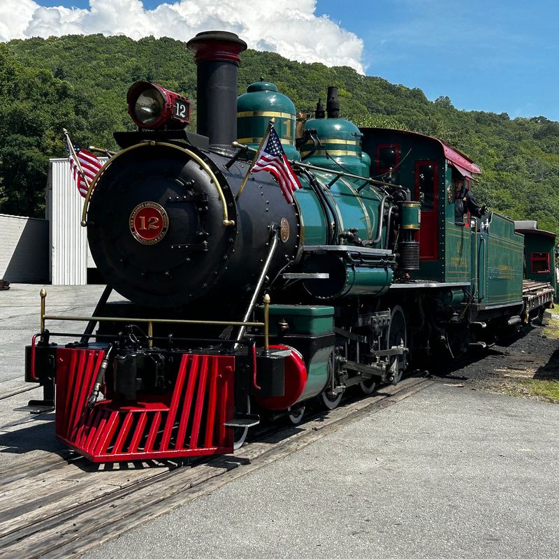 Grandfather Mountain Steele Creek Park Train - Banner Elk, North Carolina