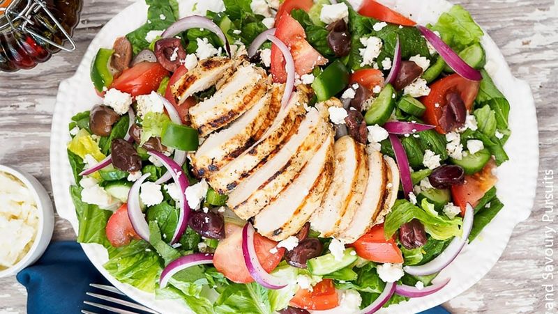 Greek Salad and Healthy Options for Every Appetite