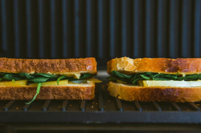 Grilled cheese sandwiches