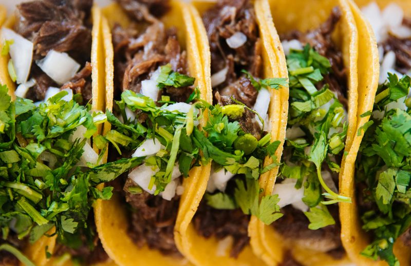 Ground beef tacos