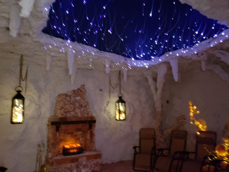 Guided Meditation Sessions Inside the Salt Cave