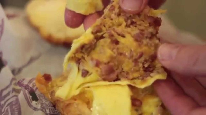 Hardee's - Loaded Omelet Biscuit
