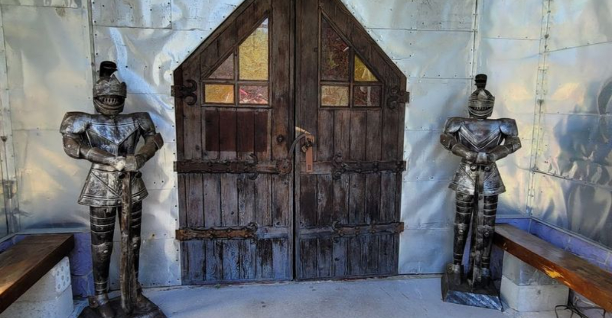 Hidden in Florida is a whimsical aluminum castle that hardly anyone knows about