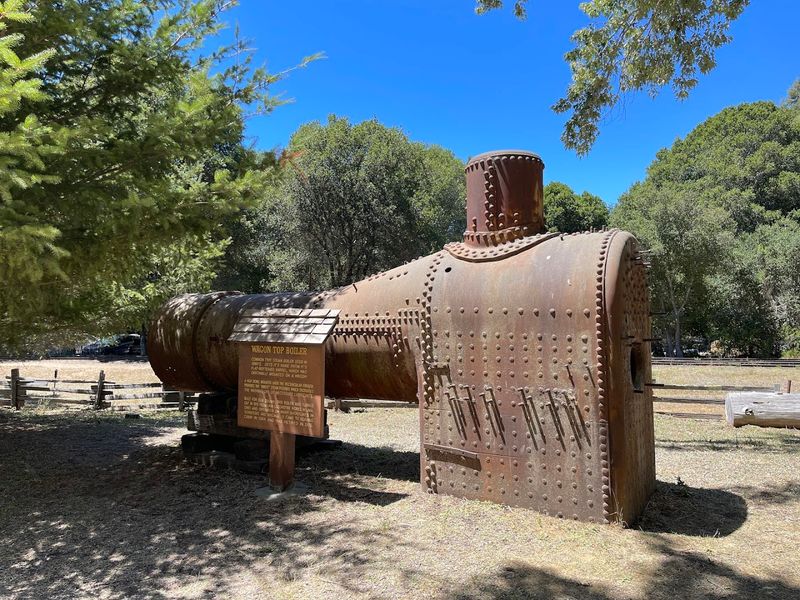 Historic Logging Equipment on Full Display
