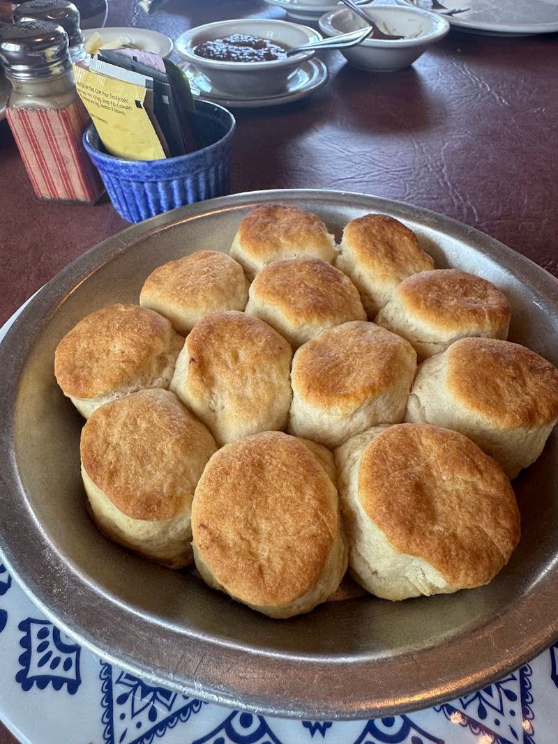 Homemade Pan Biscuits Fresh From the Oven