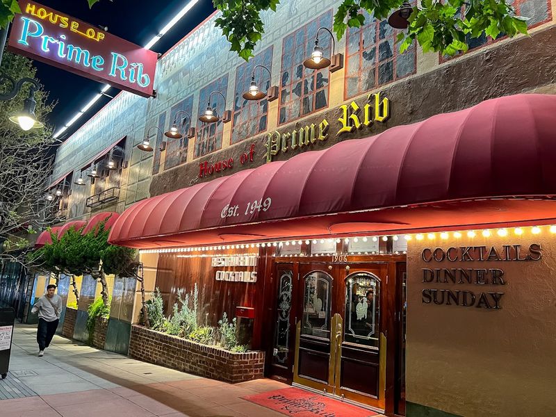 House of Prime Rib - San Francisco, California House of Prime Rib - San Francisco, California