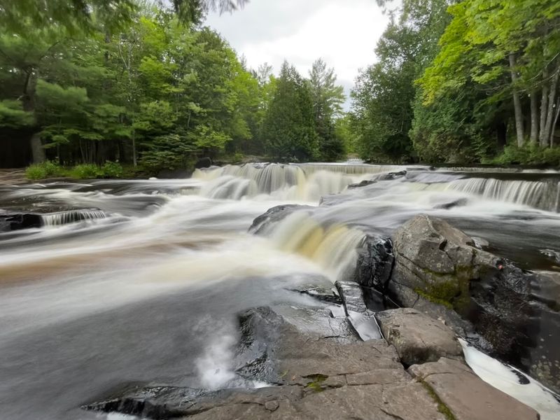 How Bond Falls Compares to Tahquamenon Falls How Bond Falls Compares to Tahquamenon Falls
