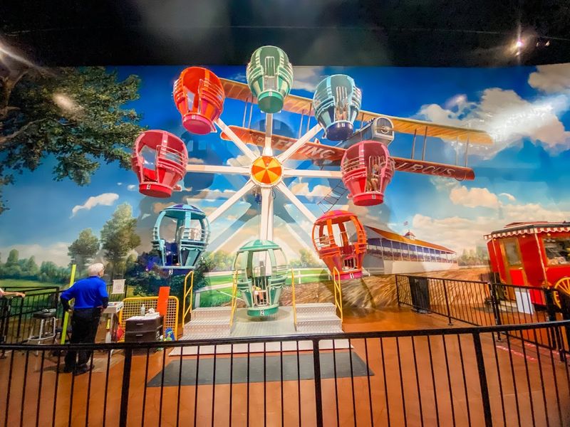 Indoor Amusement Rides Included in Your Ticket