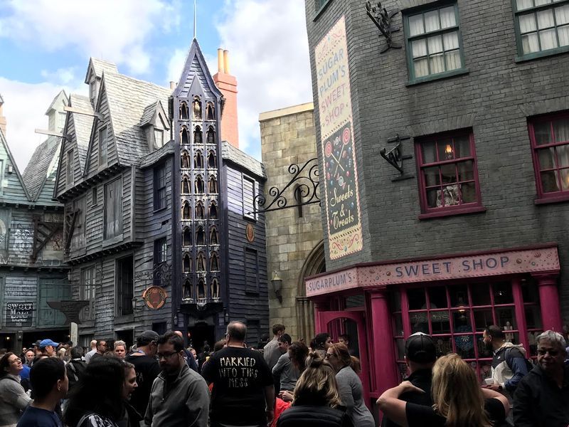 Interactive Wand Spell Locations Throughout Diagon Alley
