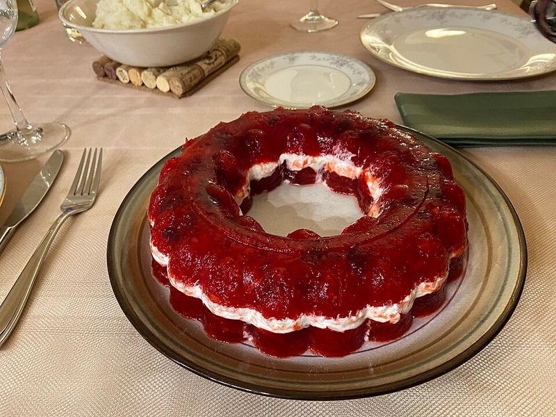 Jell-O Mold Dessert