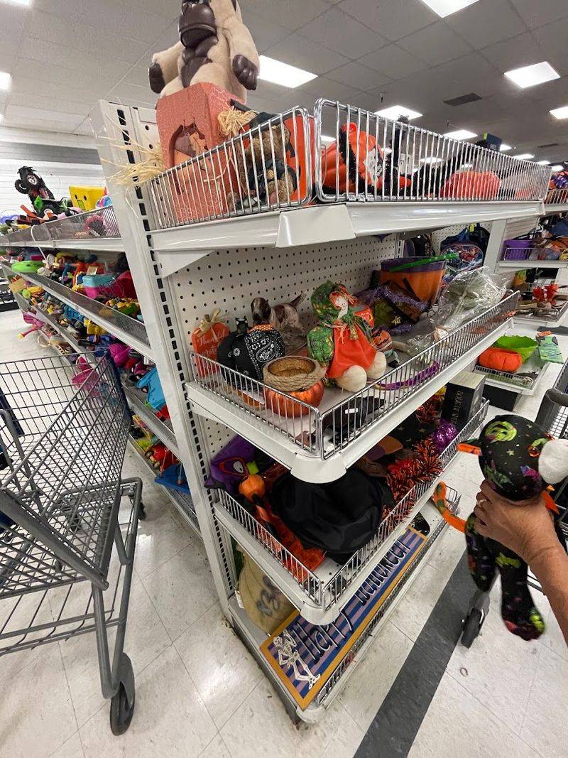Kids' Section Full of Toys and Clothes