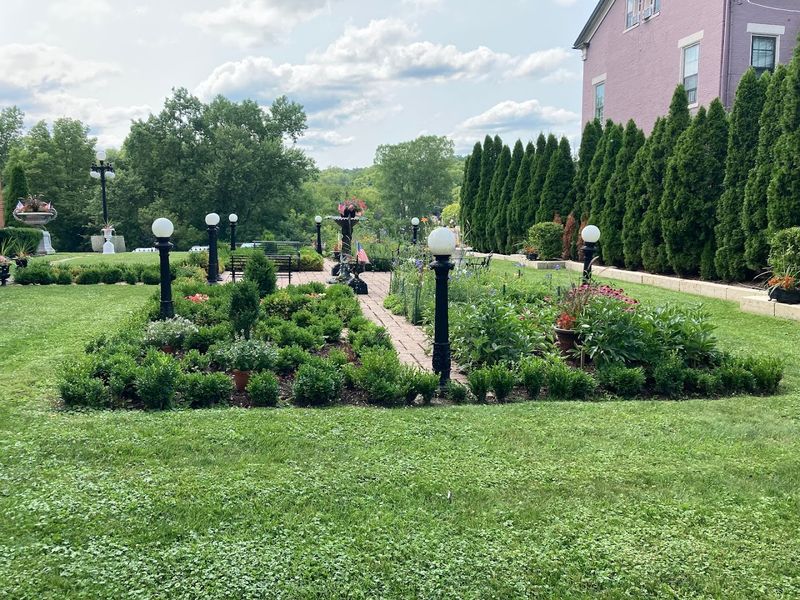 Landscaped Gardens That Frame the Estate Beautifully