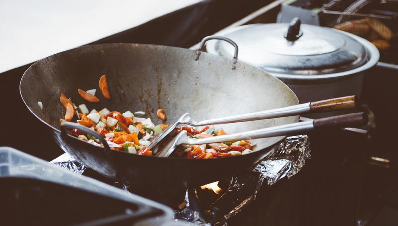 Leftover stir-fry