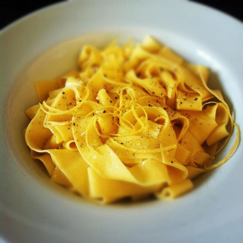 Lemon butter pasta