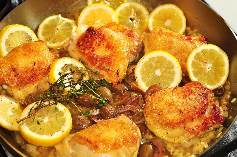 Lemon chicken