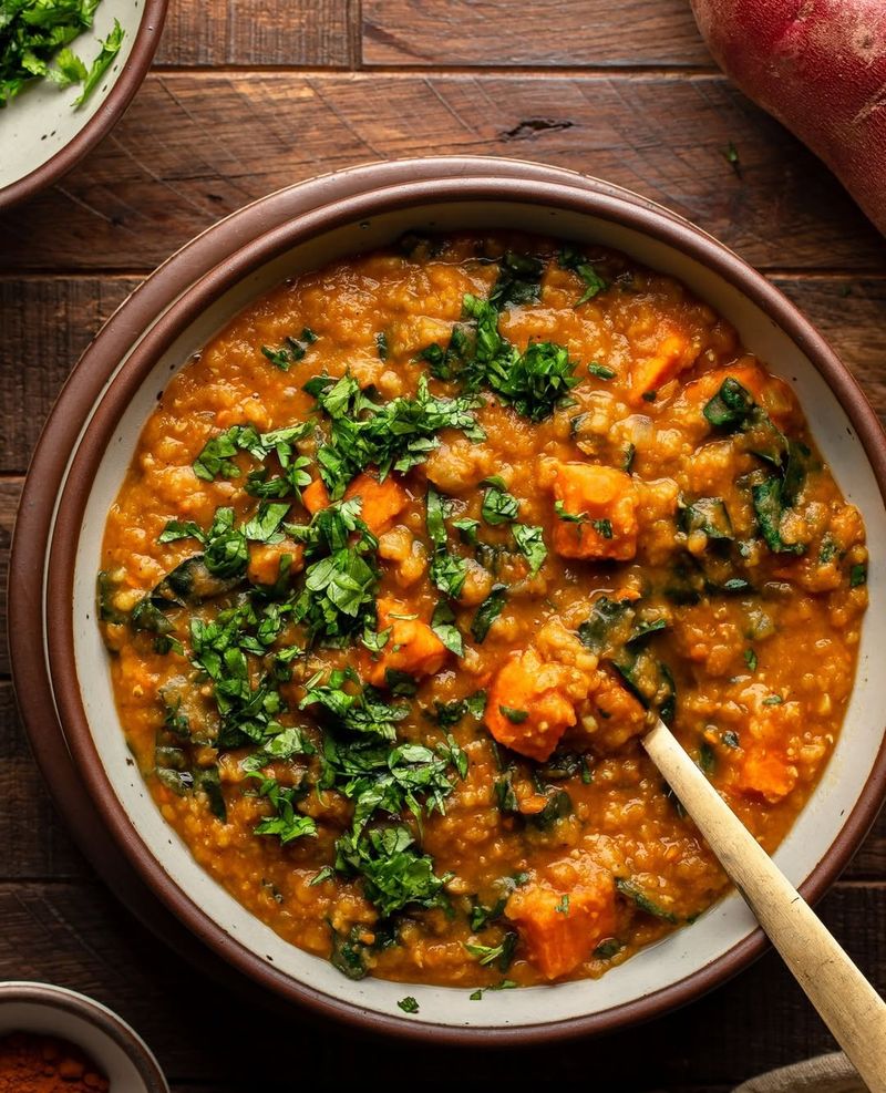 Lentil stew