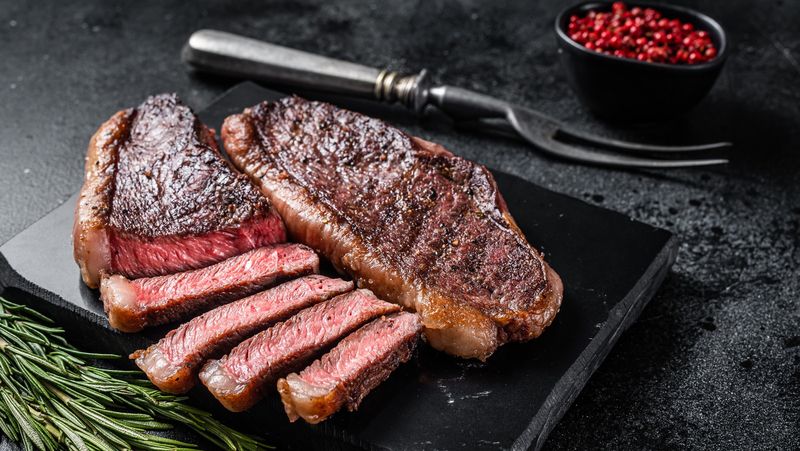 Letting meat rest after cooking