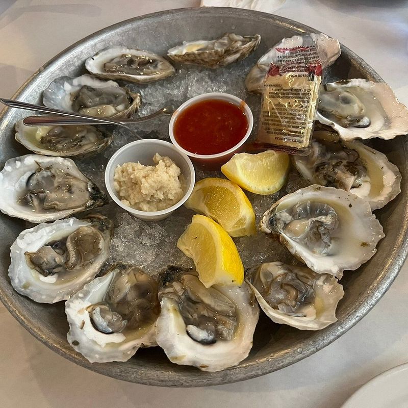 Lobster Bisque and Oysters on the Half Shell