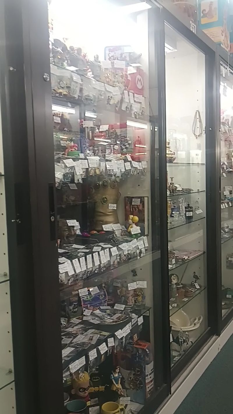 Locked Display Cases Full of Small but Valuable Finds