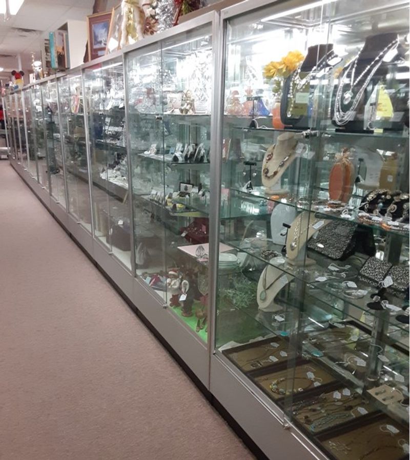 Locked Glass Cases Hold Some of the Best Finds