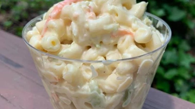 Mac Salad Cups
