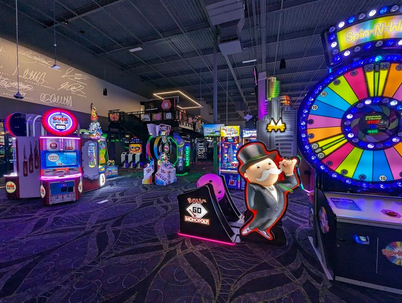 Massive Arcade Game Floor