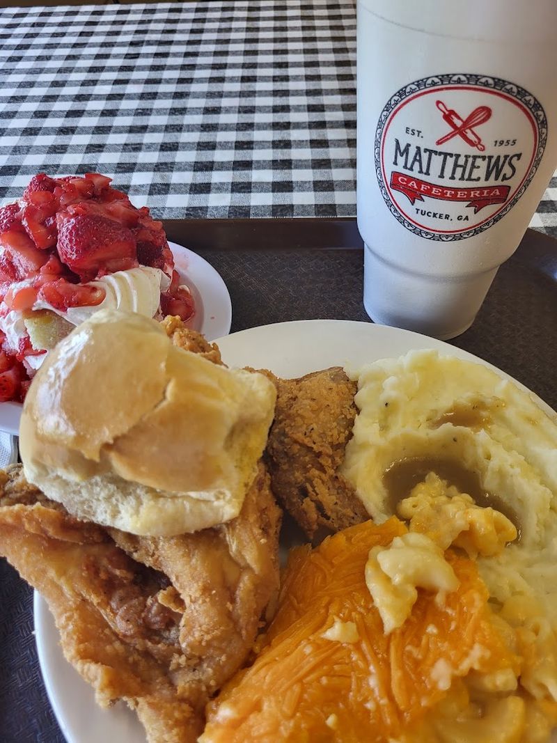 Matthews Cafeteria - Tucker, Georgia Matthews Cafeteria - Tucker, Georgia
