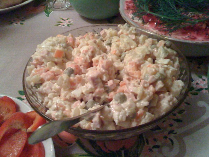 Mayonnaise salad