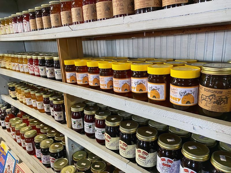 Mennonite Jams, Jellies, and Sauces on the Shelves